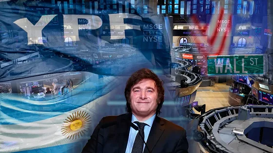 Suben las acciones argentinas tras la victoria del nuevo presidente electo Javier Milei