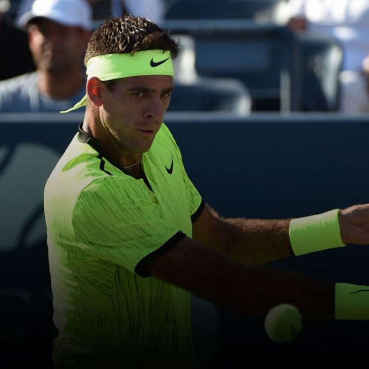 Del Potro sacó de encima al siempre difícil español David Ferrer (13), a quien finalmente venció por 7-6, 6-2 y 6-3.