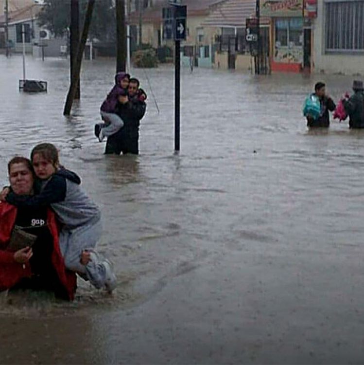 Comodoro Rivadavia en estado de emergencia. Siguen las lluvias