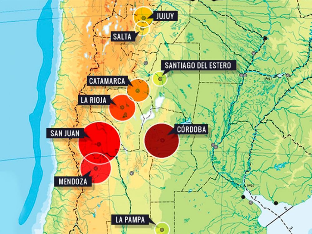 ¿La Argentina tiembla más que antes?