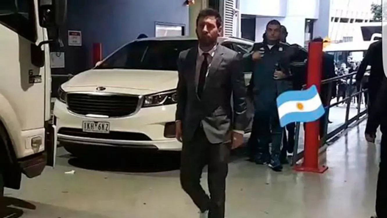 Messi se sumó a la Selección en Australia