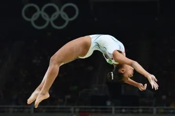 Marine Boyer en plena competencia (Reuters)