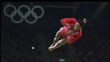 La norteamericana Simone Biles (AFP)