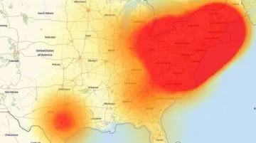 El fenómeno afectó muchas redes sociales esta mañana de viernes.