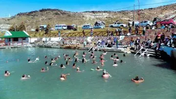 Vista de la Termas de Copahue, Neuquén