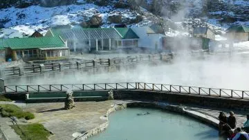 Vista de la Termas de Copahue, Neuquén