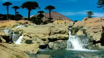 Vista de la Termas de Copahue, Neuquén