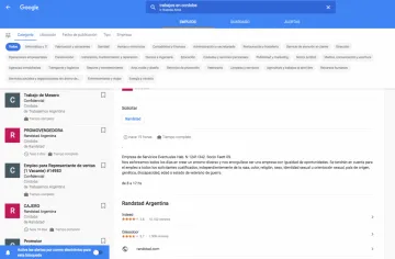 Plataformas aliadas donde Google ofrecerá ofertas laborales.