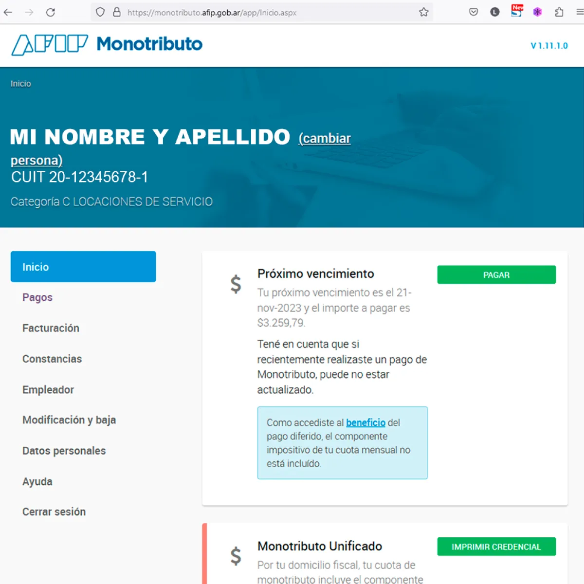 Opciones de Responsabilidad Fiscal