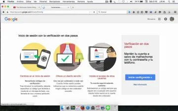 Protega su cuenta con la verificación de dos pasos de Google