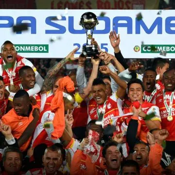 Foto del último campeón de la Copa Sudamericana