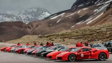 Más de 50 autos Ferrari recorrerán los paisajes de Salta