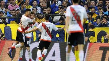 #Superclásico para el infarto! River le ganó de visitante 3-1 a Boca