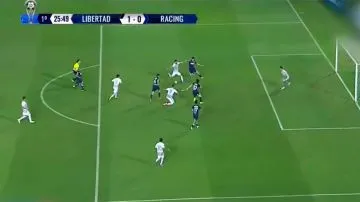 Racing visitó a Libertad en Paraguay y perdió 1-0