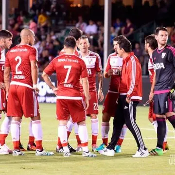 River perdió frente a Sevilla en el último amistoso de la pretemporada