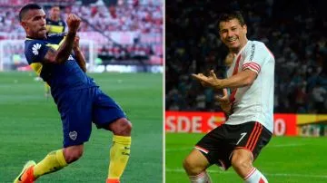 Tevez convirtió 4 veces ante River, y Mora le convirtió 6 al Xeneixe.