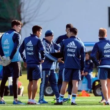 Con la llegada de Pavón, la Selección sub 23 se entrenó por primera vez en Río