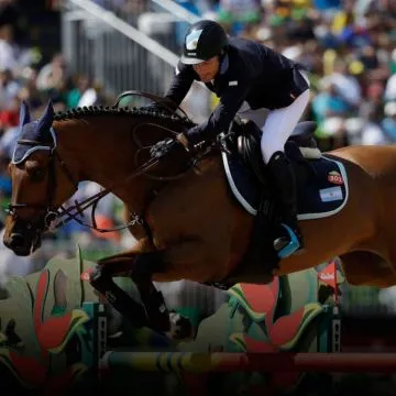 Matías Albarracín competirá en la final de equitación de los Juegos Olímpicos.