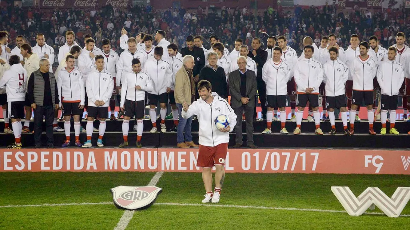 Lo mejor de la despedida de Fernando Cavenaghi en el Monumental