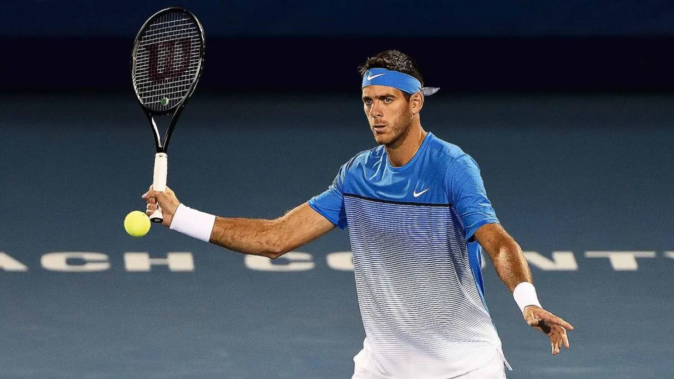 Juan Martín Del Potro venció en el debut a Frances Tiafoe