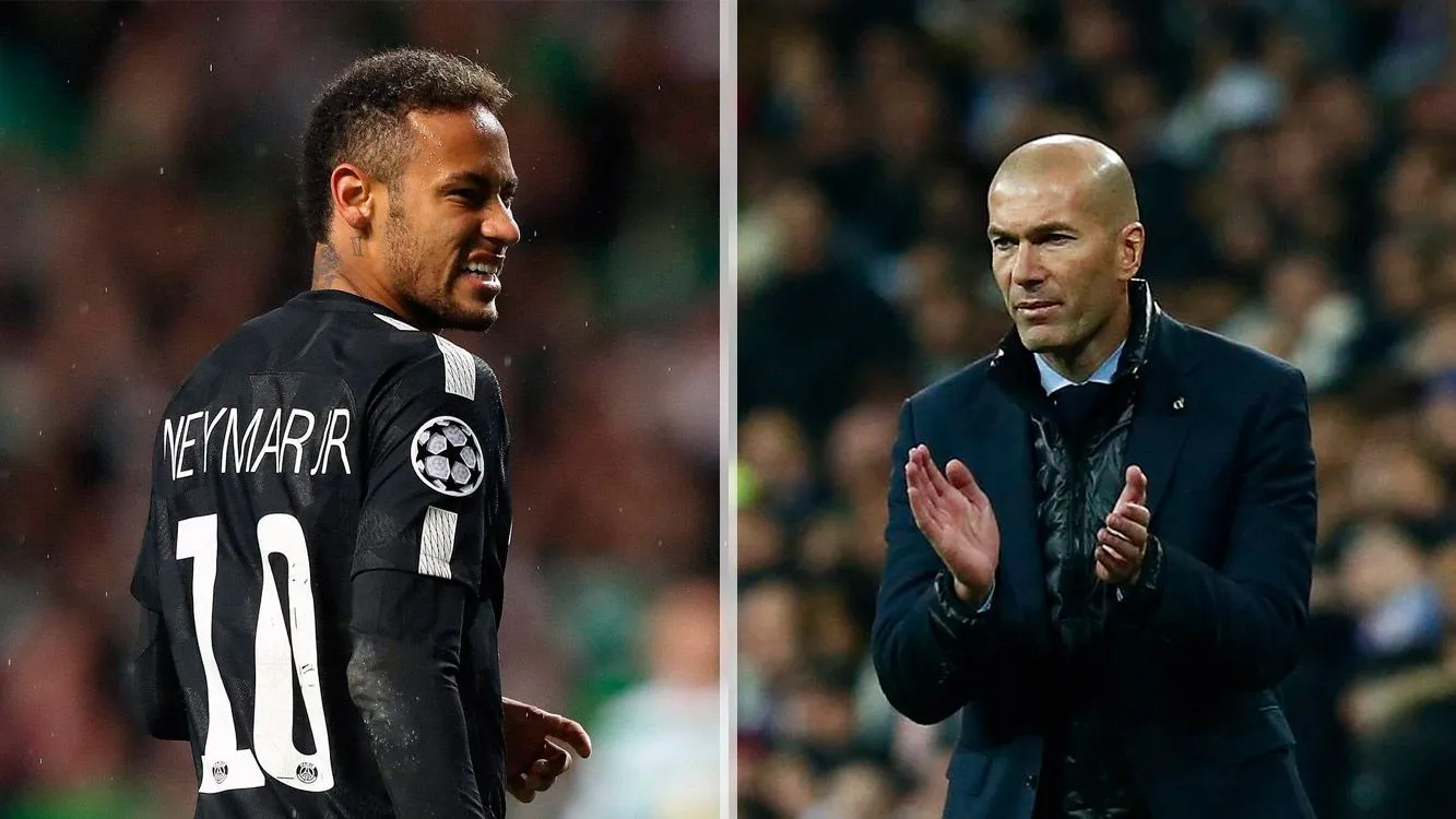 "Lo sentimos por Neymar", aseguró Zidane que ya dijo tras la lesión del brasileño que nunca habría deseado su ausencia en el PSG-Real Madrid.