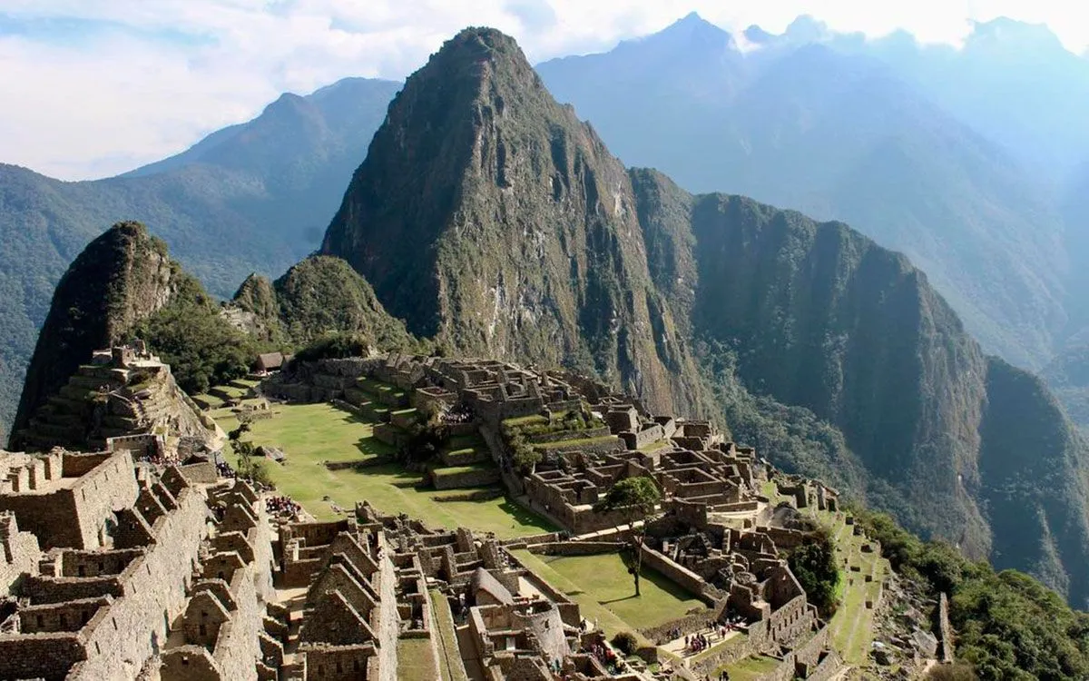 Vista de Machu Picchu, Cuzco, Perú