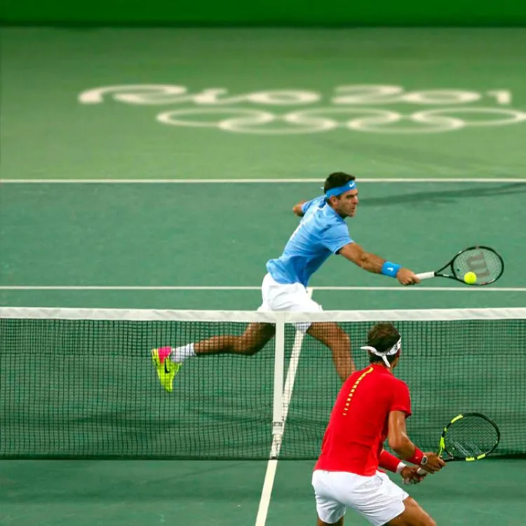 Juan Martín Del potro venció a Nadal y se aseguró una medalla en JJOO 2016